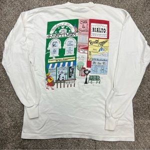 Vintage El Dorado‎ shirt mens XL white town fruit of the loom USA 80s 90s